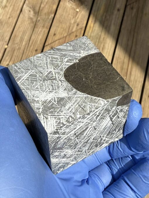 Muonionalusta Meteorite cube