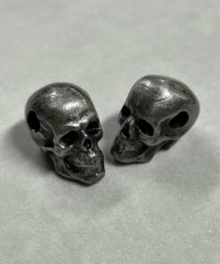 Meteorite Skull Pendant