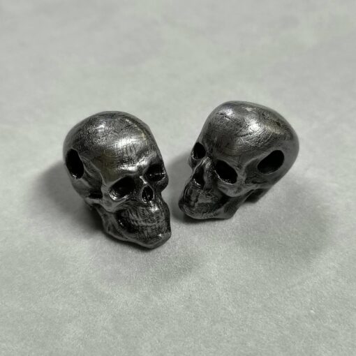 Meteorite Skull Pendant